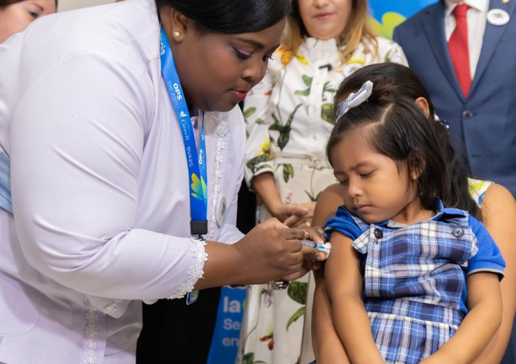 foto de portada de la publicación Panamá da inicio a la 23ª Semana de Vacunación en las Américas
