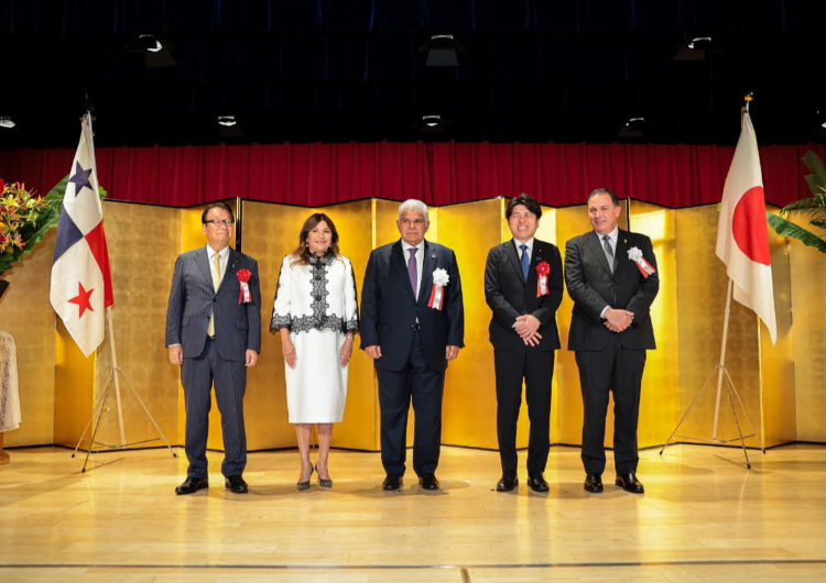 foto de portada de la publicación Recepción en Tokio en honor al Presidente de Panamá y la Primera Dama resalta los lazos históricos con Japón