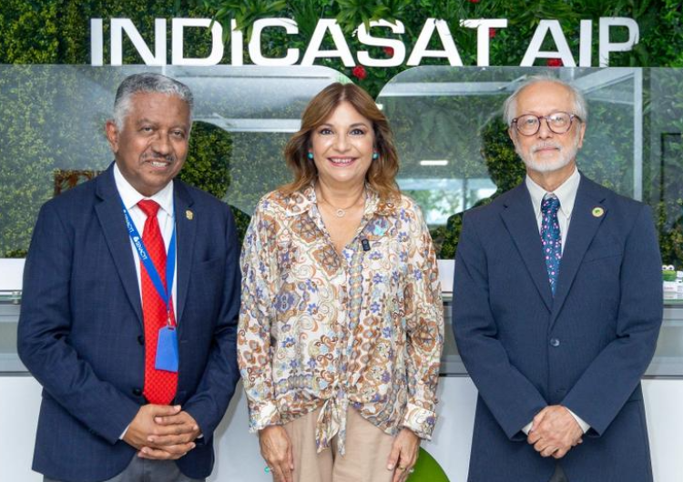 foto de portada de la publicación Primera Dama conoce proyectos científicos y tecnológicos desarrollados por INDICASAT AIP y SENACYT